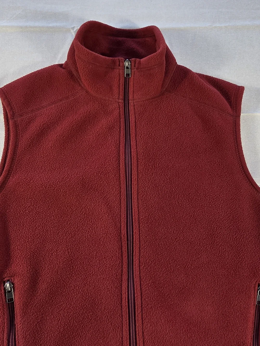 Patagonia Synchilla Fleece Vest Red Full Zip Men's Medium